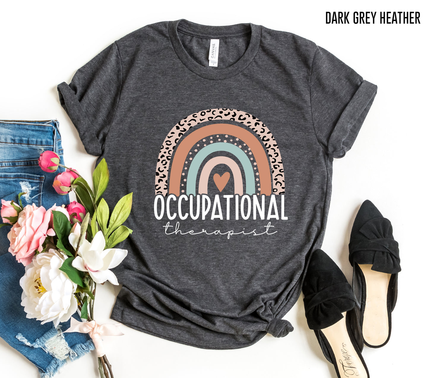 Occupational Therapist Rainbow Shirt, Occupational Therapy Shirt, OT Shirt, Cota OTA Shirt, Occupational Therapy Sweatshirt, OT Squad Matching